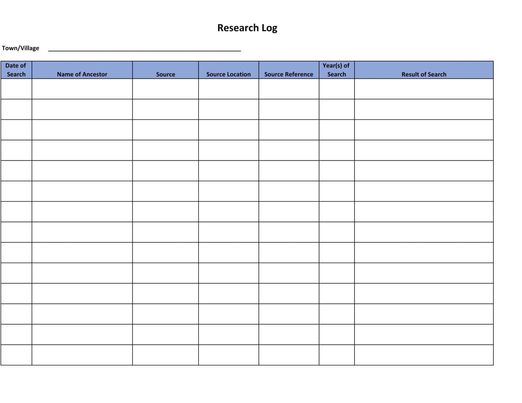 Family History Charts: Easy to Use, Free to Download - Family Tree ...